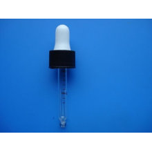 Essential Oil Dropper Straight Round Ball Clear Glass Pipette